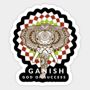 Ganesh God of Success Sticker